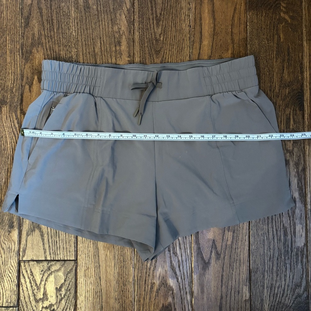 all in motion Women's Drawstring Athletic Shorts - Taupe - Picture 7 of 8